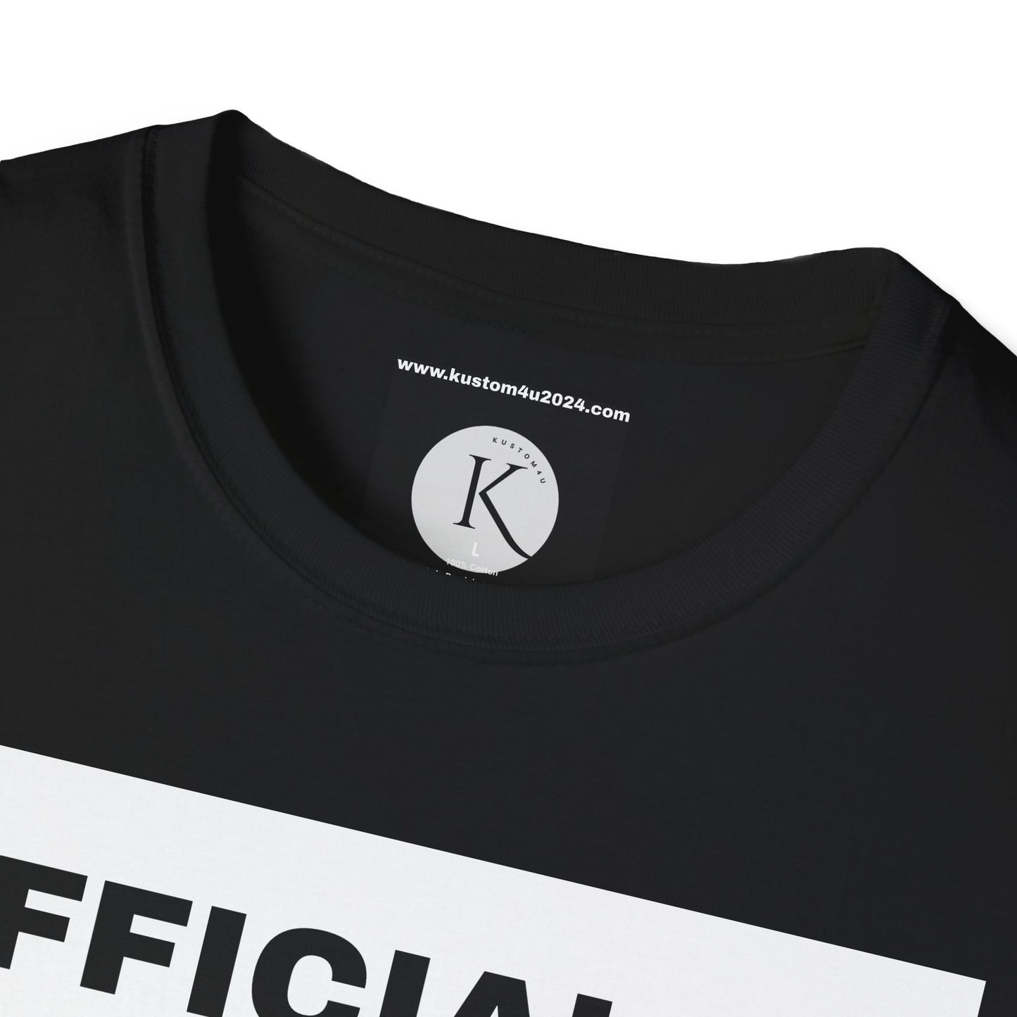 Officially logged out UNISEX T-SHIRT