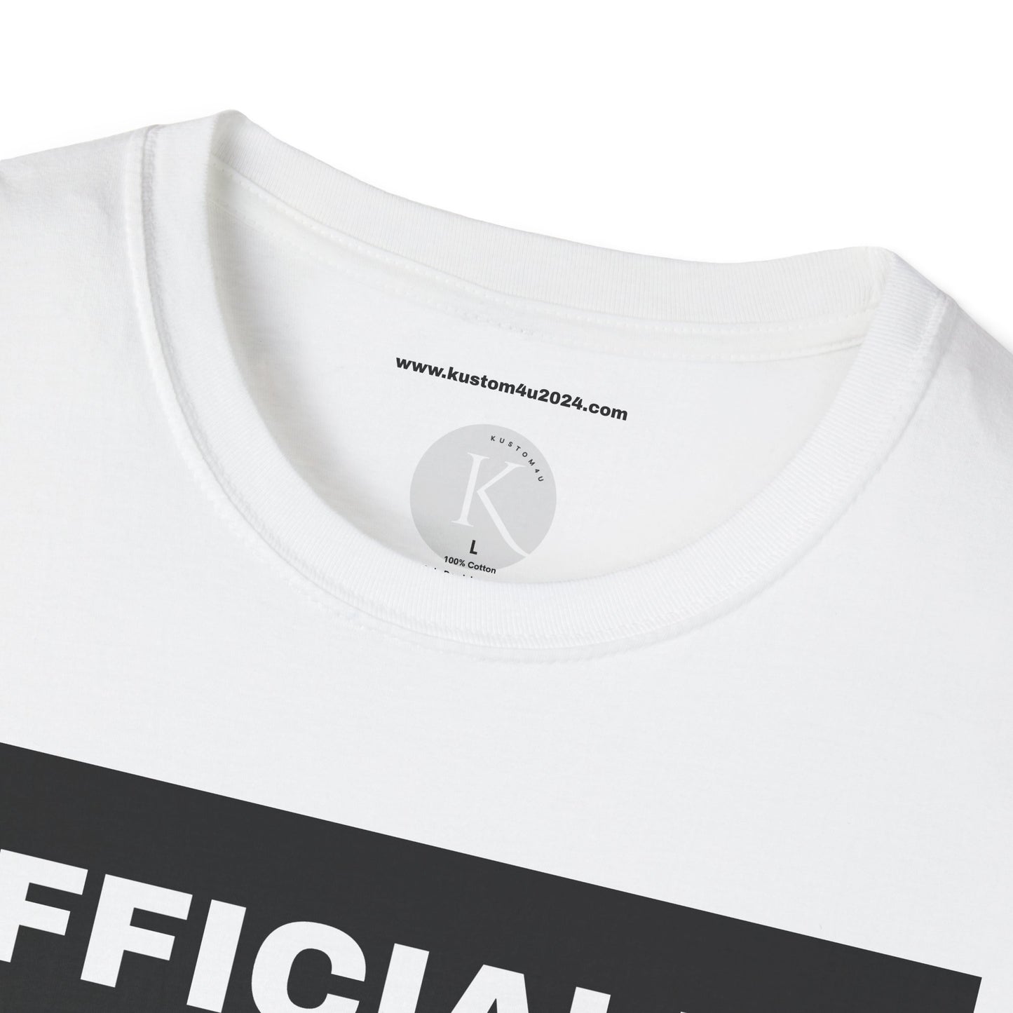 Officially logged out UNISEX T-SHIRT