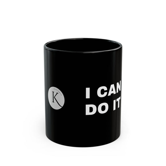 I can do it BLACK MUG